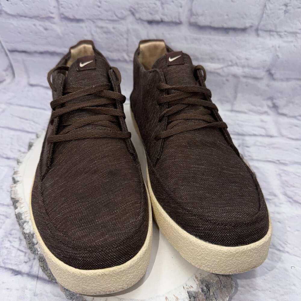 Nike Men RZOL 6.0 Low Brown Chukka Style Skate Shoes Sneakers US 12 RARE - Picture 2 of 13